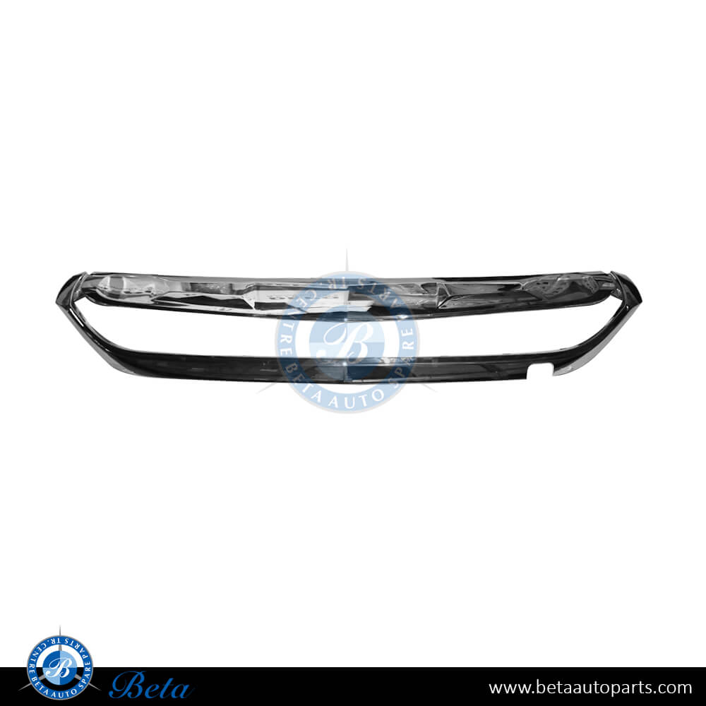 Front Bumper Lower Moulding - Chrome (Center) for Mercedes GLE-Class Coupe 2015-2018 models, Part Number 2928852422 Front Bumper Lower Moulding - Chrome (Center) for Mercedes GLE-Class Coupe 2015-2018 models, Part Number 2928852422